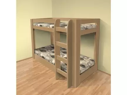 Patrová postel s úložným prostorem s možností výběru matrace Pavel