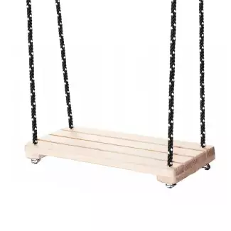 Levná dětská houpačka z kvalitního bukového dřeva