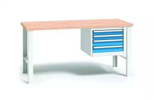 Stabilní stůl na práci do dílny, šířka 150, 170 nebo 200 cm