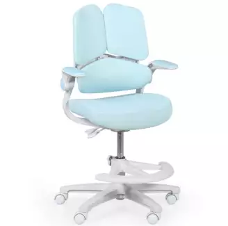 Dětská židle s trojdílným opěrákem pro ergonomické sezení