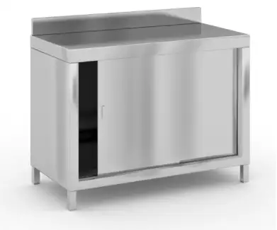 Pracovní stůl v celonerezovém provedení pro gastronomii