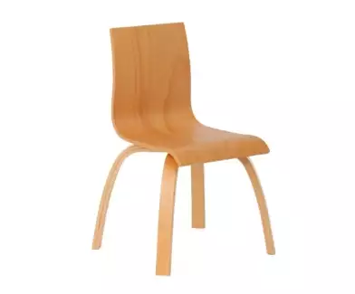 Hranatá dětská židlička vhodná do mateřských škol