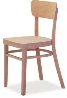Jídelní židle z masivního bukového dřeva Nikolas