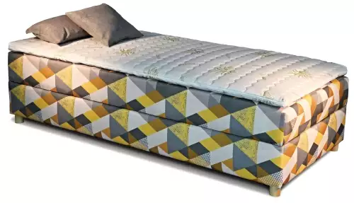 Luxusní válenda s úložným prostorem typu boxspring Domi