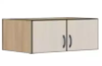 Nástavec na vysokou kuchyňskou skříň s dvojími dvířky - výška 30 až 40 cm, šířka 60 až 90 cm, 18 mm lamino - NV30602