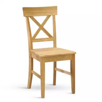 Jídelní židle s masivním sedákem Ondra