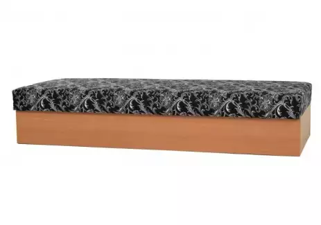 Pružinová válenda s úložným prostorem a možností volby výšky Olga