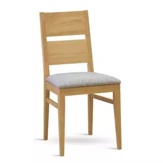 Jídelní židle s čalouněným sedákem Orfan