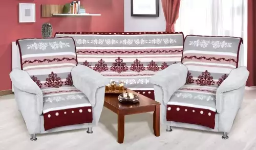 Přehoz Karmela 3+1+1 z akrylového materiálu pro snadnou údržbu