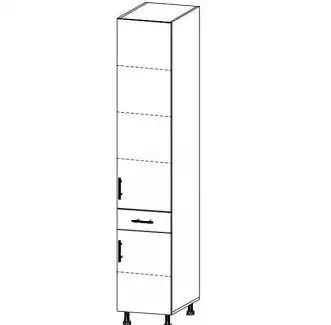 Potravinová dvouskříň se zásuvkou s dlouhou životností Lenka