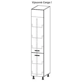 Potravinová skříň s výsuvnými koši z kvalitního materiálu Pavel