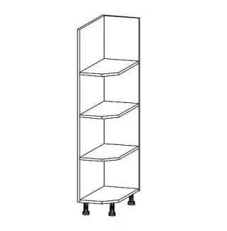 Potravinová skříň s policemi s dlouhou životností Otakar