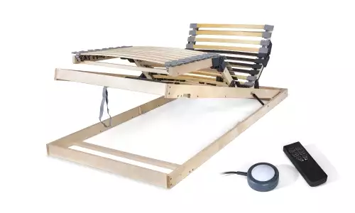 Výklopný lamelový rošt s bezdrátovým ovládáním - Pepe flex up mot