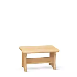 Přenosná stolička z borovice Pierce