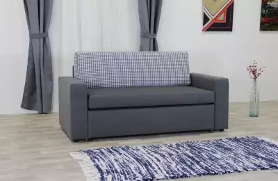 Čalouněná rozkládací sofa L6
