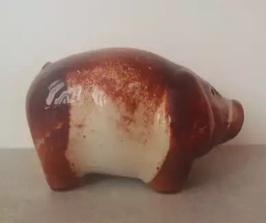 Kasička prasátko malé z vysoce užitkové keramiky