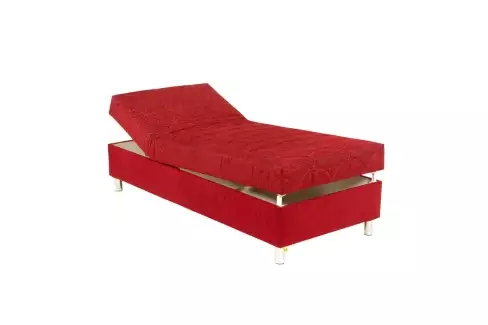 Čalouněná válenda s polohovacím lamelovým roštem Prokop