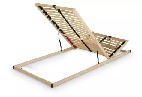 Volně ložený polohovatelný lamelový rošt