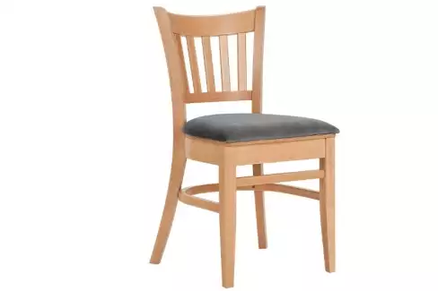 Masivní buková čalouněná židle Radka