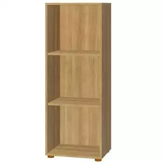 Regál F035 – výška 120 cm, 3 přihrádky na odložení věcí