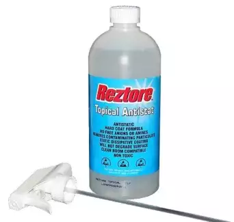Antistatický roztok na pevné a čalouněné povrchy REZTORE