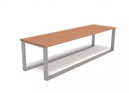 Moderní lavička bez opěradla z kvalitního smrkového dřeva Roman