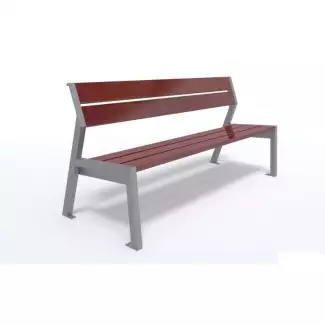 Designově neobvyklá moderní lavička se smrkovým dřevem Ron I
