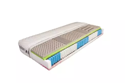 Vysoce kvalitní pružinová matrace s antibakteriální prodyšnou pěnou Rosa