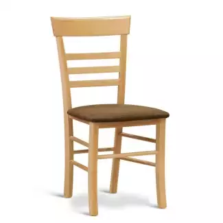 Jídelní židle s čalouněným sedákem Sidi