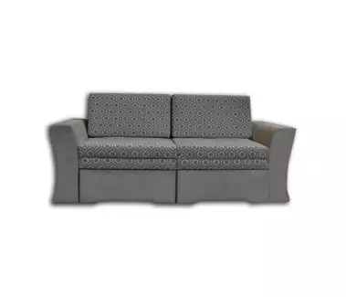 Rozkládací pohovka s rozkládáním dopředu na trvalé spaní