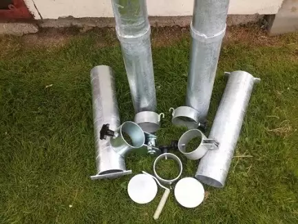 Volejbalové sloupky - různé druhy