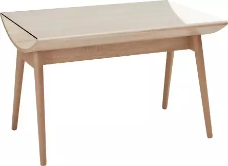 Moderní stůl do kuchyně se skleněnou deskou Glenn