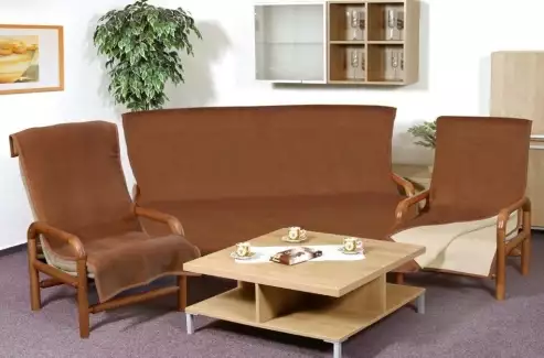 Přehoz Kira PLUS 3+1+1 z akrylového materiálu pro snadnou údržbu