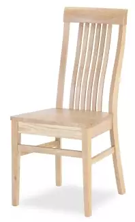 Celodřevěná židle z dubového masivu Theodor
