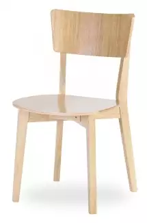 Celodřevěná židle z bukového masivu Timmy