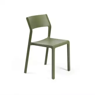 Jednoduchá plastová stohovatelná židle Tereza
