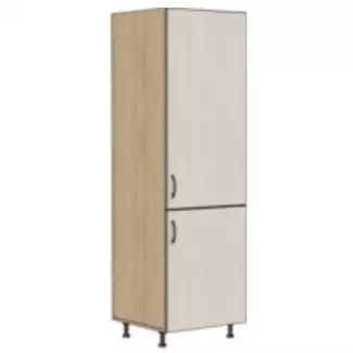 Potravinová skříň s vnitřními zásuvkami a dvojími dvířky