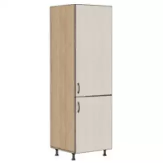 Skříň pro vestavnou lednici s dvojími dvířky nad sebou Josef