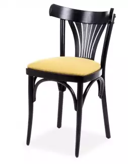 Kvalitní masivní buková židle s čalouněným podsedákem DANA