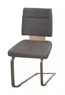 Moderní čalouněná pohupovací židle s kovovou podnoží M3
