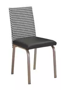 Klasická jídelní židle s kovovýma nohama T3