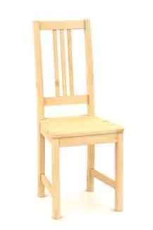 Celodřevěná židle Zita z kvalitního borovicového dřeva